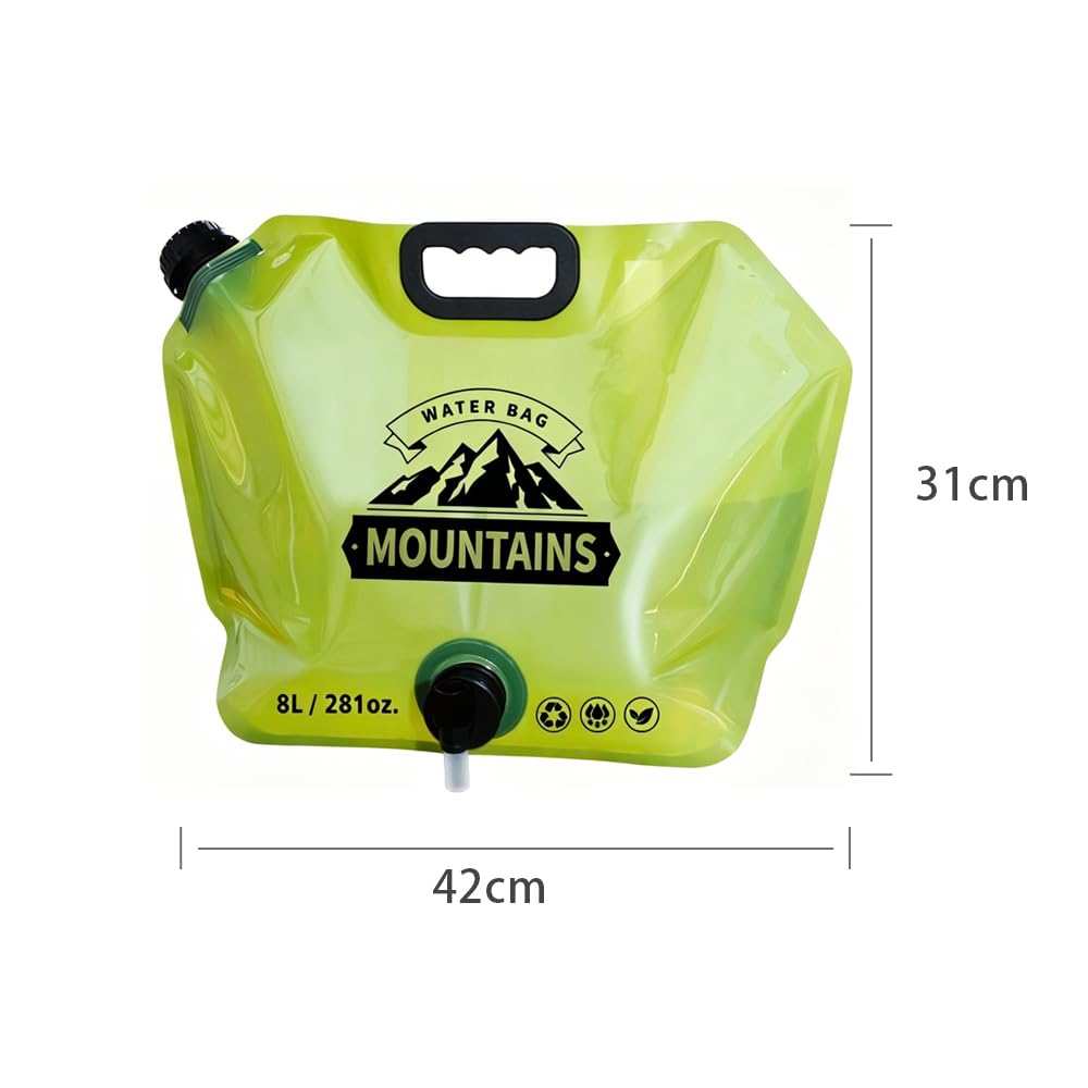 8L Collapsible Water Container with Faucet B865040