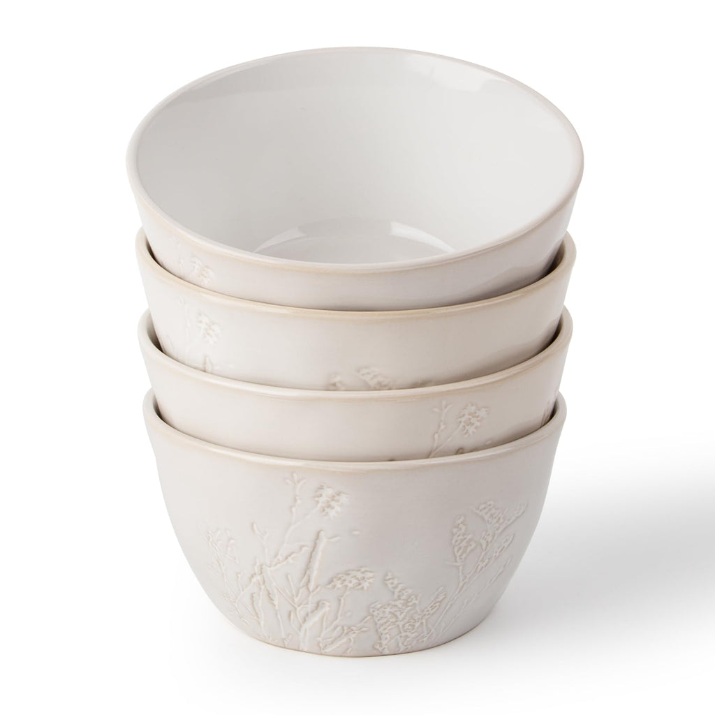 32 OZ Ceramic Soup Bowls Set of 4 H8806