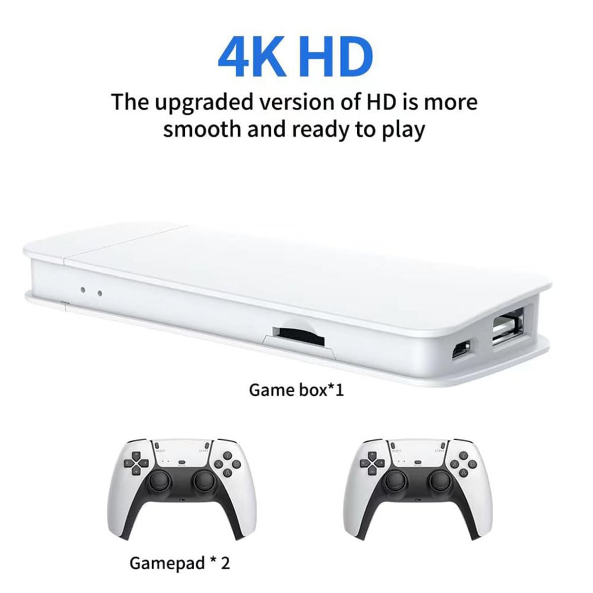 Retro Game Stick 4K HDMI Wireless Controller 128G E429