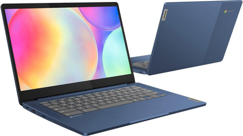 14" Touchscreen Chromebook, 4GB RAM 64GB SSD, MediaTek Kompanio 520, FHD IPS, Abyss Blue O866073