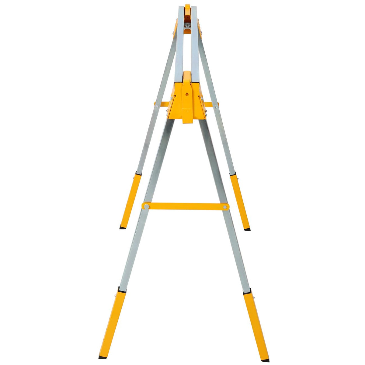 2 Pack Adjustable Height Folding Steel Sawhorse K42702