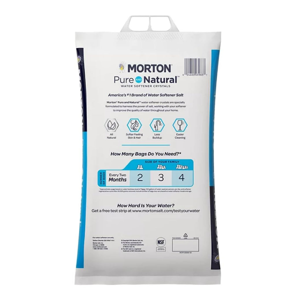 40-lbs. Water Softener Crystals (6 Bags) B505266
