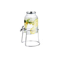 Large-capacity Glass Pitcher with Lid and Faucet H719