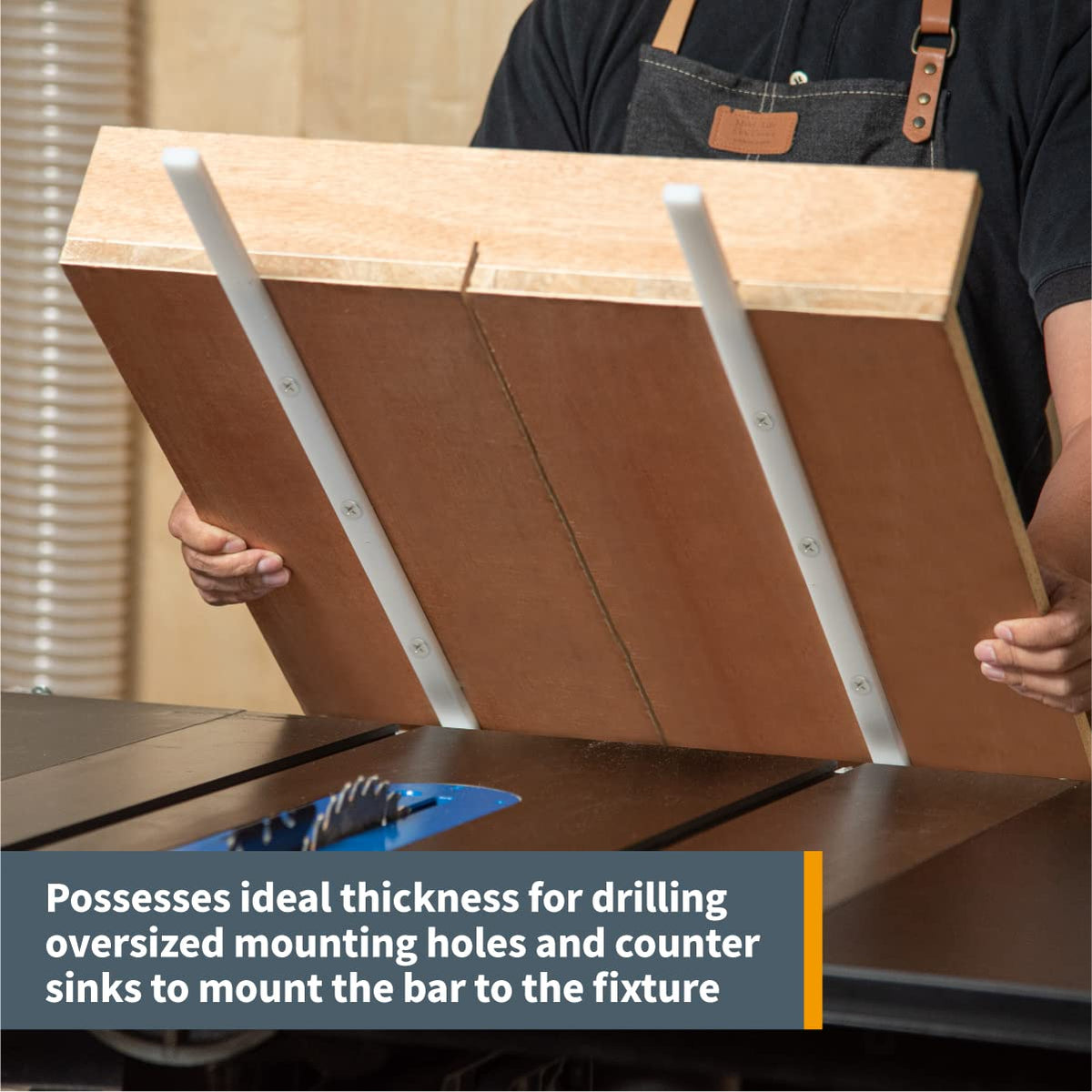 24-Inch Miter Bar for 3/4" x 3/8" Miter Slot J6809