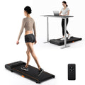 340 LBS Capacity Under Desk Treadmill with Remote Control T3942