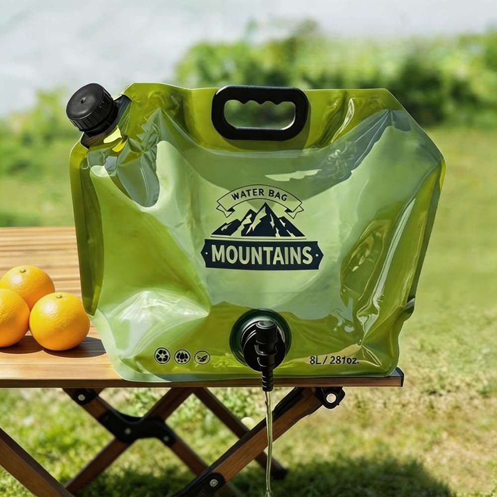 8L Collapsible Water Container with Faucet B865040
