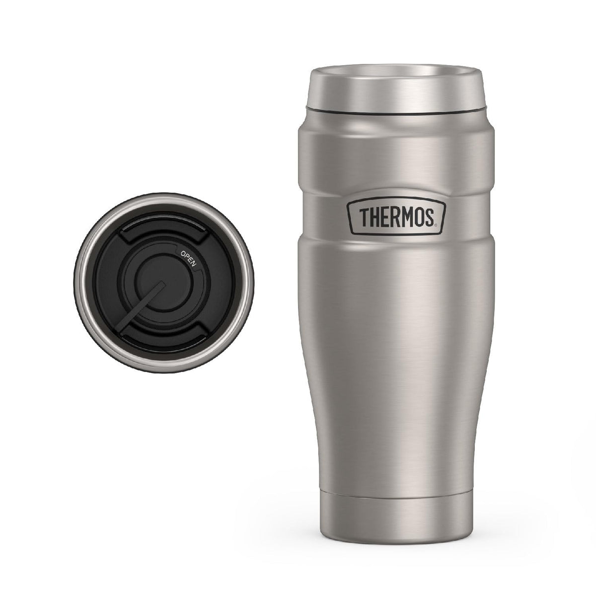 Stainless Steel Vacuum-Insulated Travel Tumbler 16 Ounce K5827