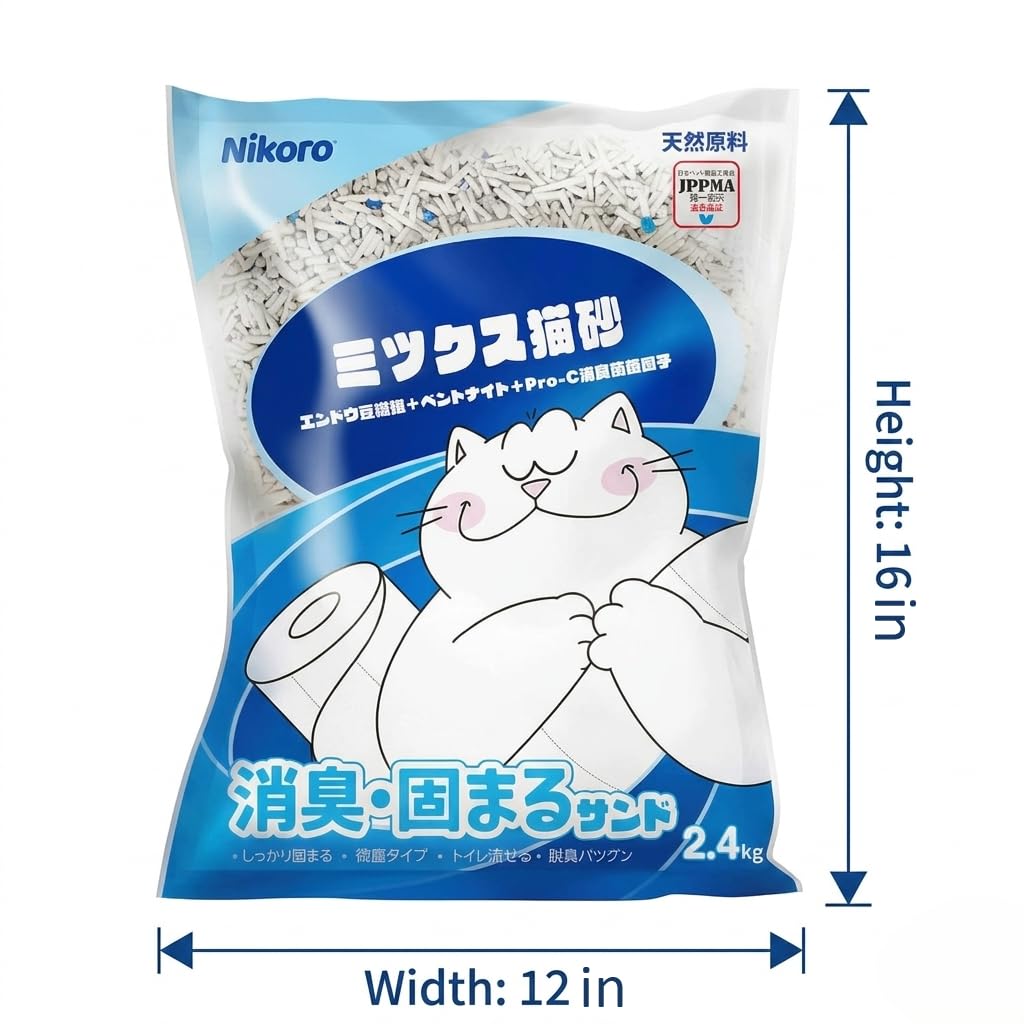 Tofu Cat Litter Strong Clumping 21lbs Q9939