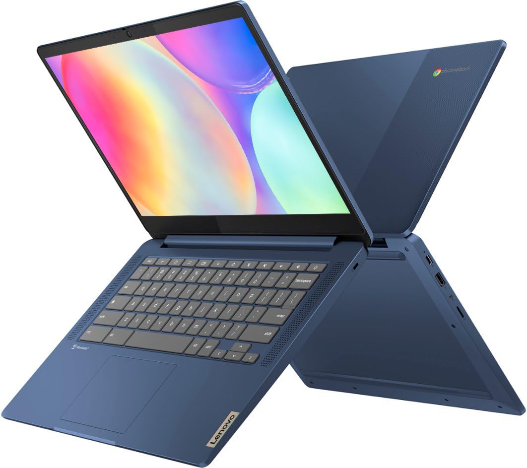 14" Touchscreen Chromebook, 4GB RAM 64GB SSD, MediaTek Kompanio 520, FHD IPS, Abyss Blue O866073