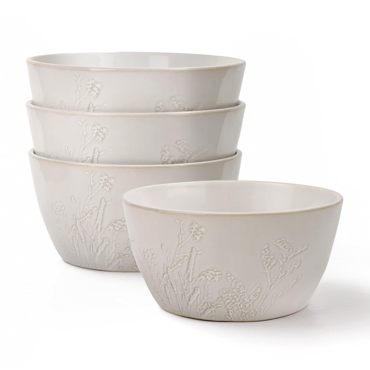 32 OZ Ceramic Soup Bowls Set of 4 H8806