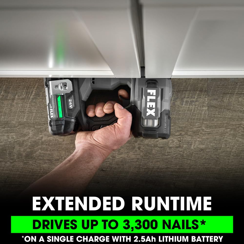 24V Brushless Cordless 23-Gauge Pin Nailer Kit with 2.5Ah Battery A7200
