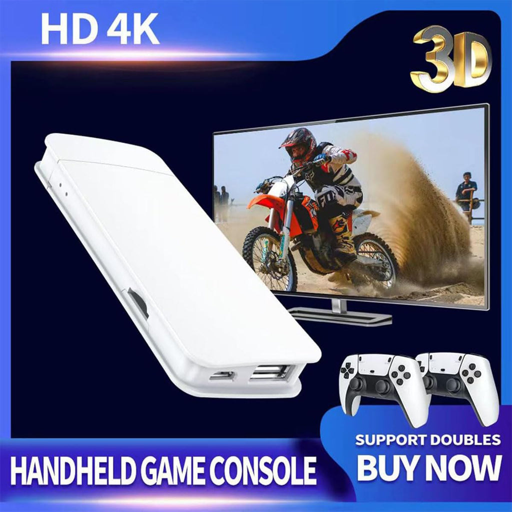 Retro Game Stick 4K HDMI Wireless Controller 128G E429