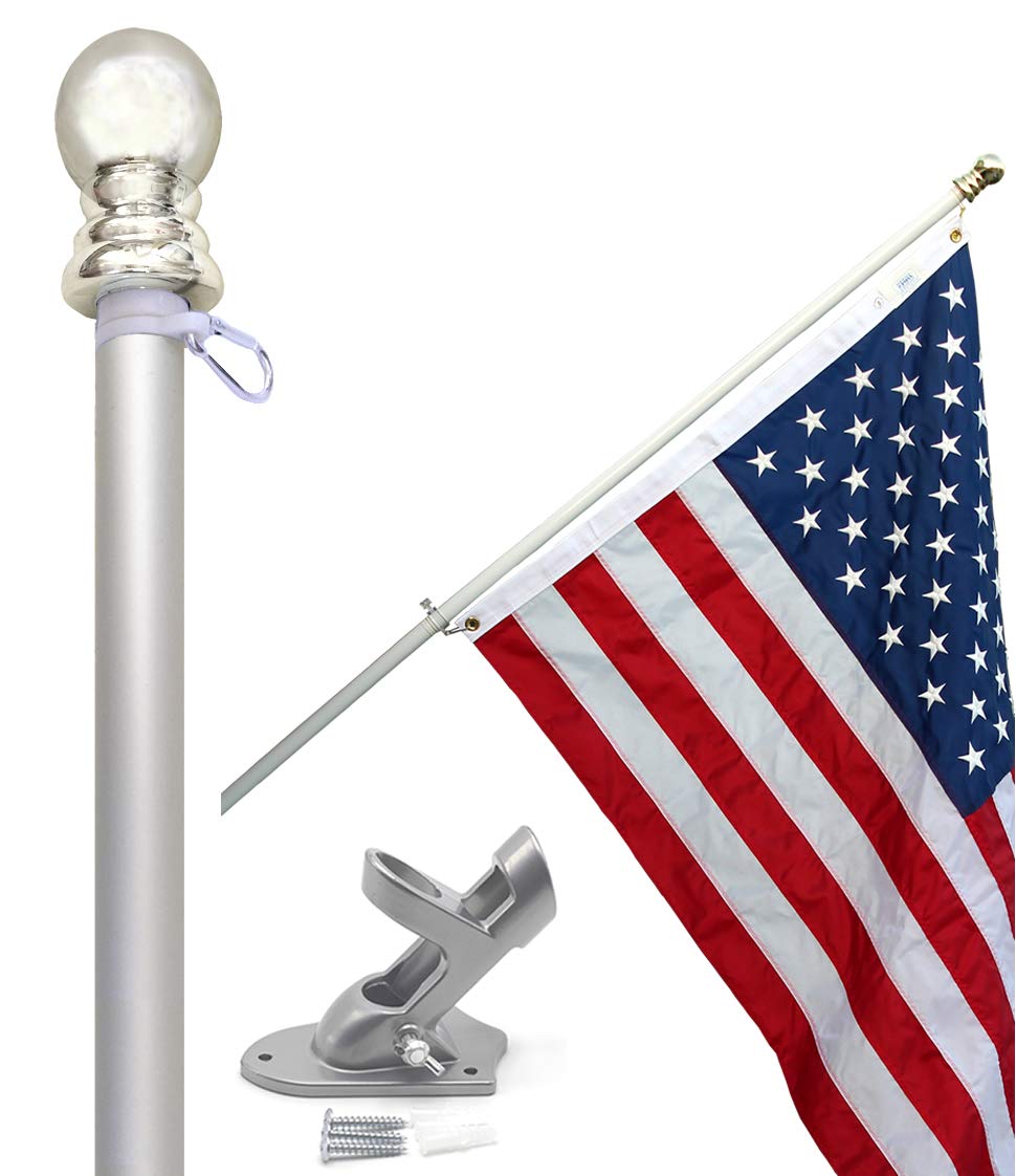 American Flag with Pole W668