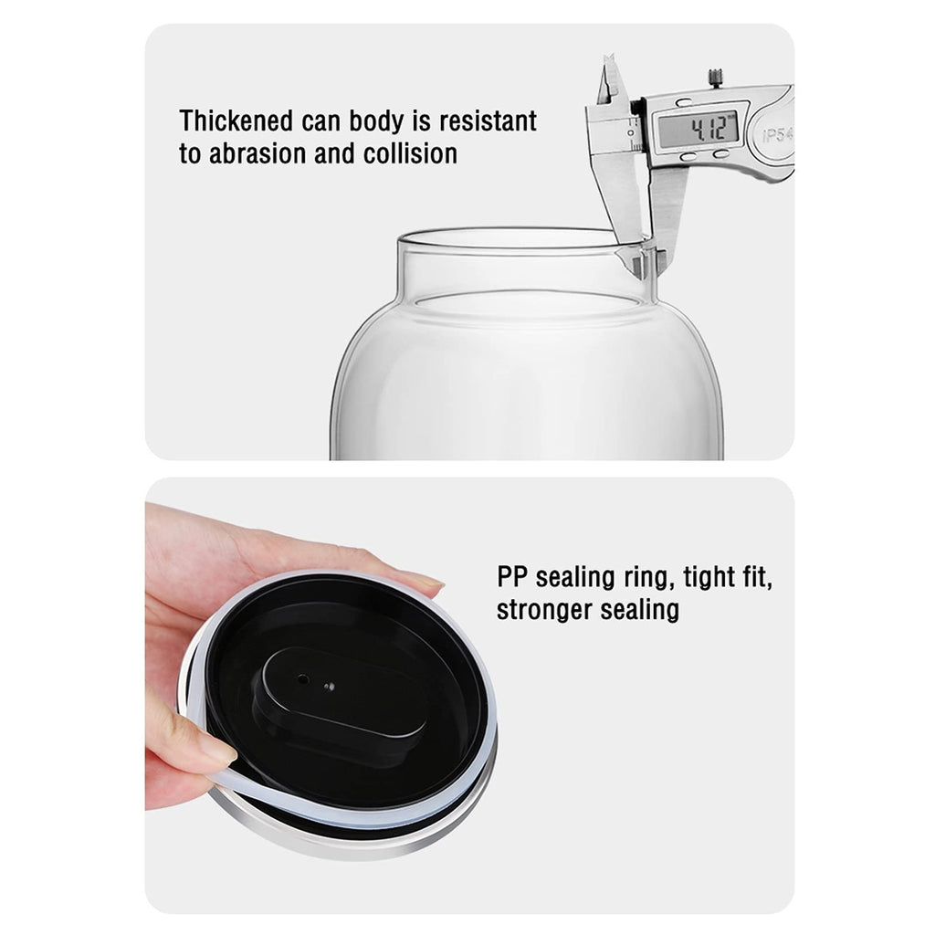 Large-capacity Glass Pitcher with Lid and Faucet H719