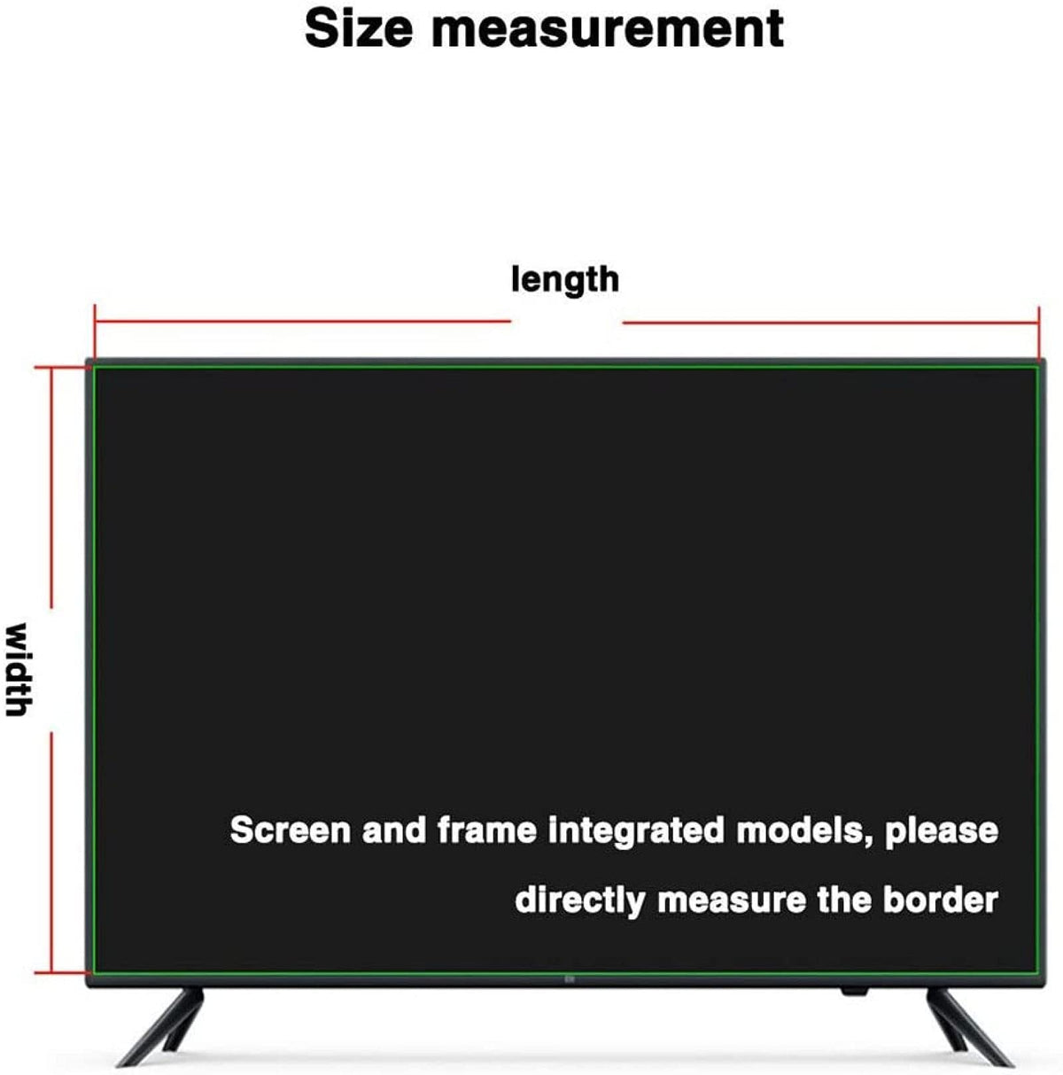 Anti-Glare Blue Light Filter TV Screen Protector X8962