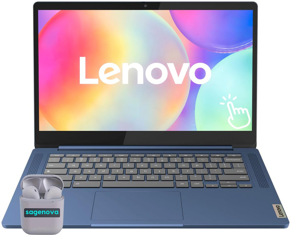 14" Touchscreen Chromebook, 4GB RAM 64GB SSD, MediaTek Kompanio 520, FHD IPS, Abyss Blue O866073