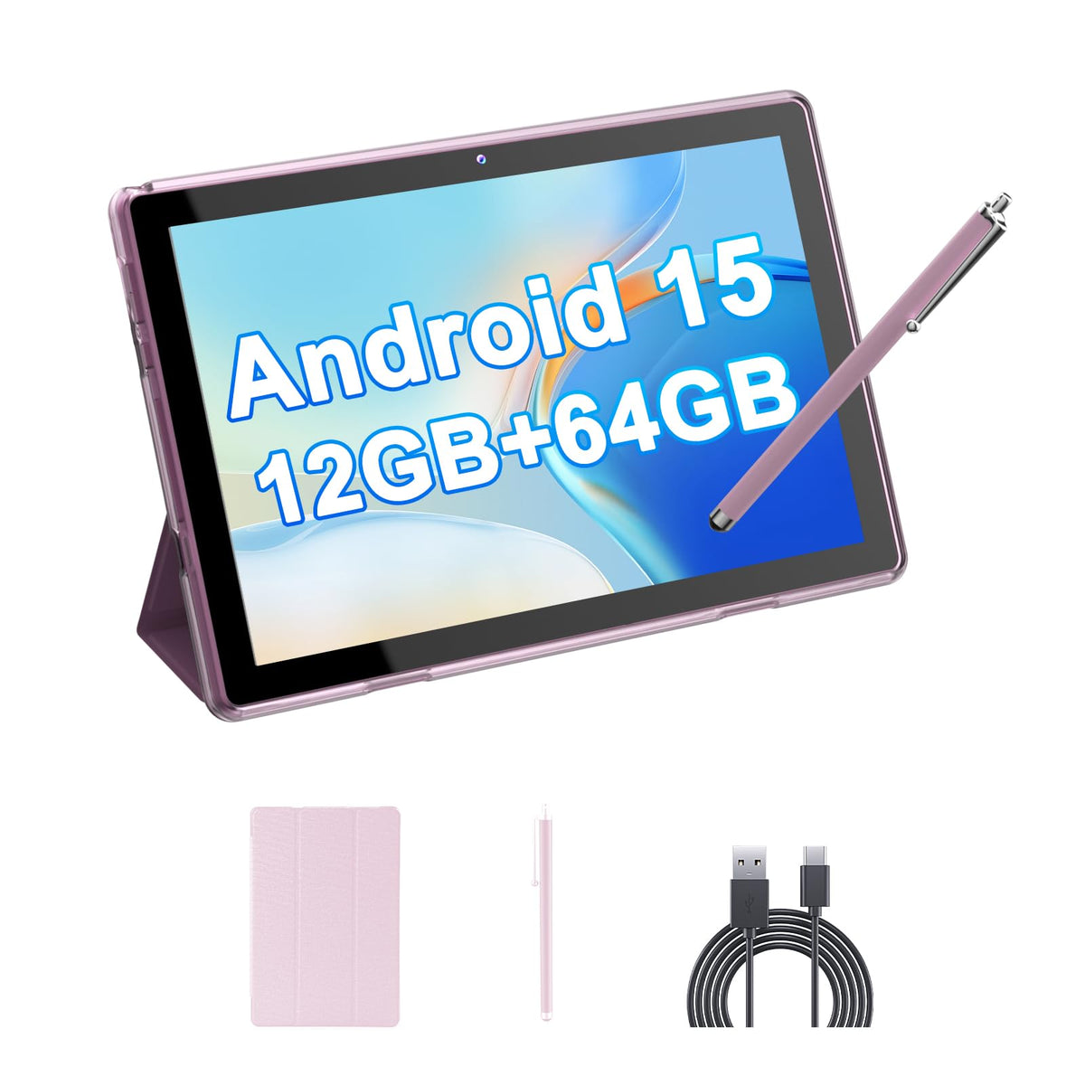 10-inch Android Tablet with Case and Stylus Q82039