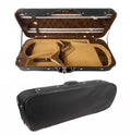 Adjustable Violin Viola Double Case with 4 Bow Holders C49518