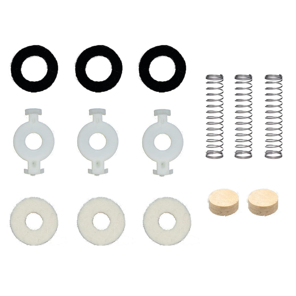 Trumpet Valve Repair Kit with Springs Felts and Cork Pads N9927