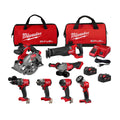 18-Volt Lithium-Ion Brushless Cordless Combo Kit with Two 5.0 Ah Batteries (7-Tool) X6579
