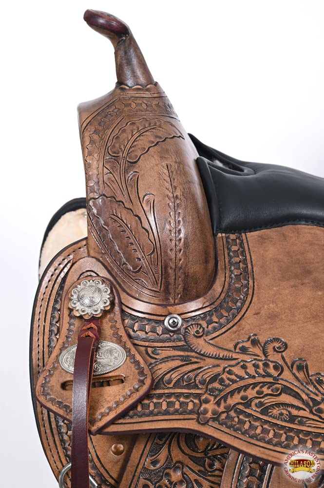 Antique Brown Western Trail Saddle A1281