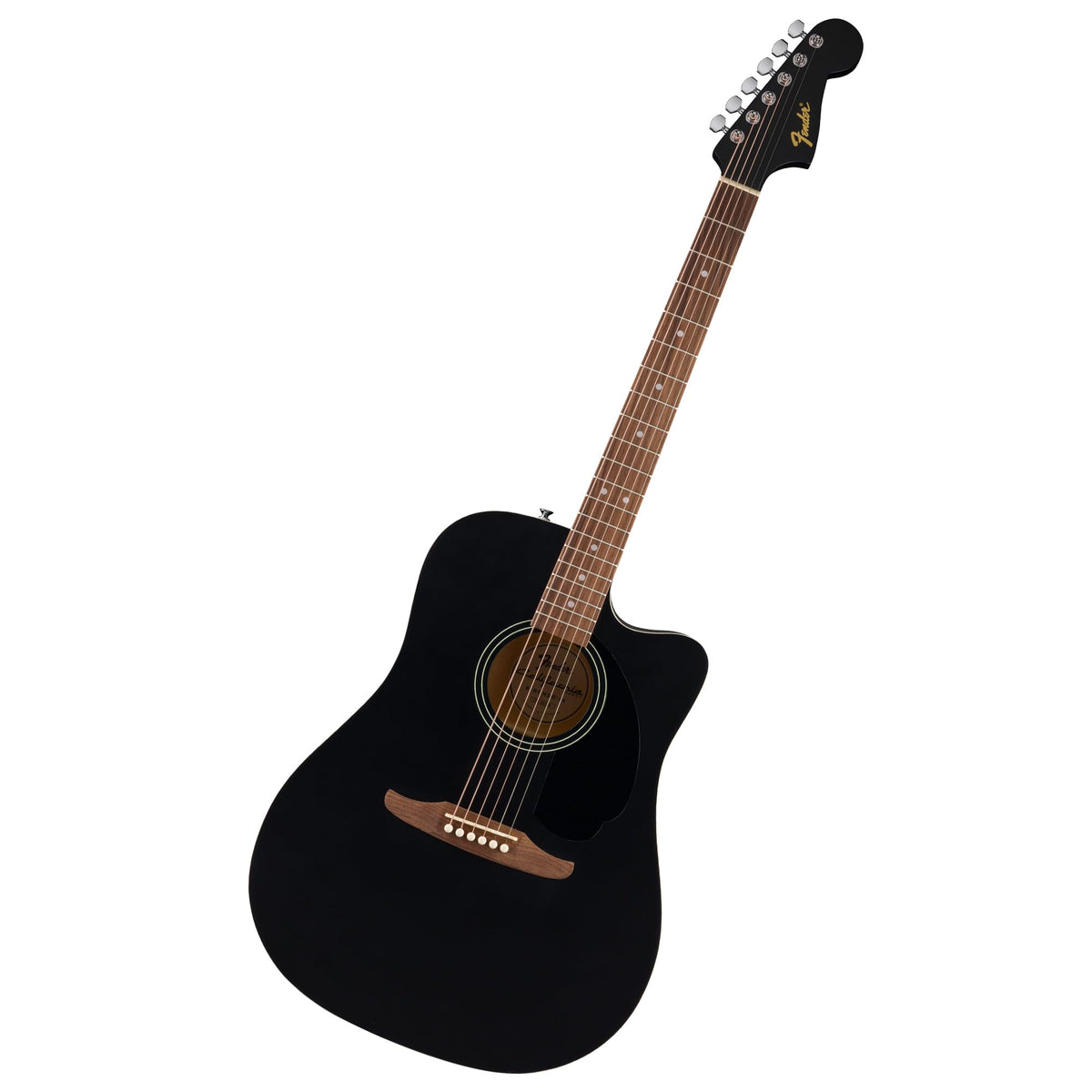Black Acoustic Guitar R8145