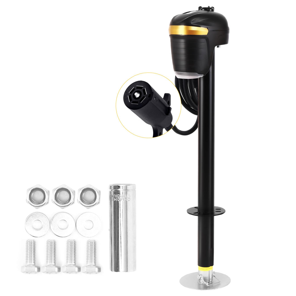 12V Electric A-Frame Trailer Tongue Jack 5000lb U76090