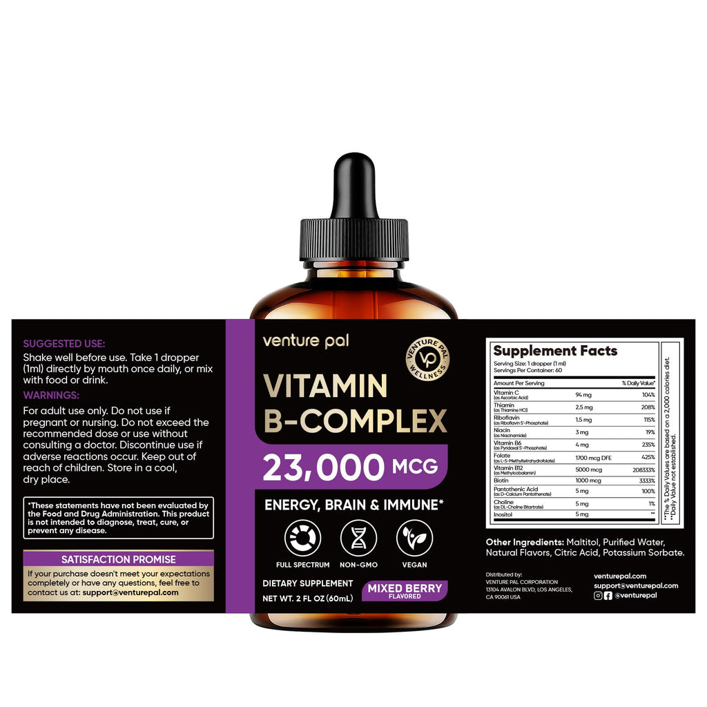 Vitamin B Complex 23000mcg O92282