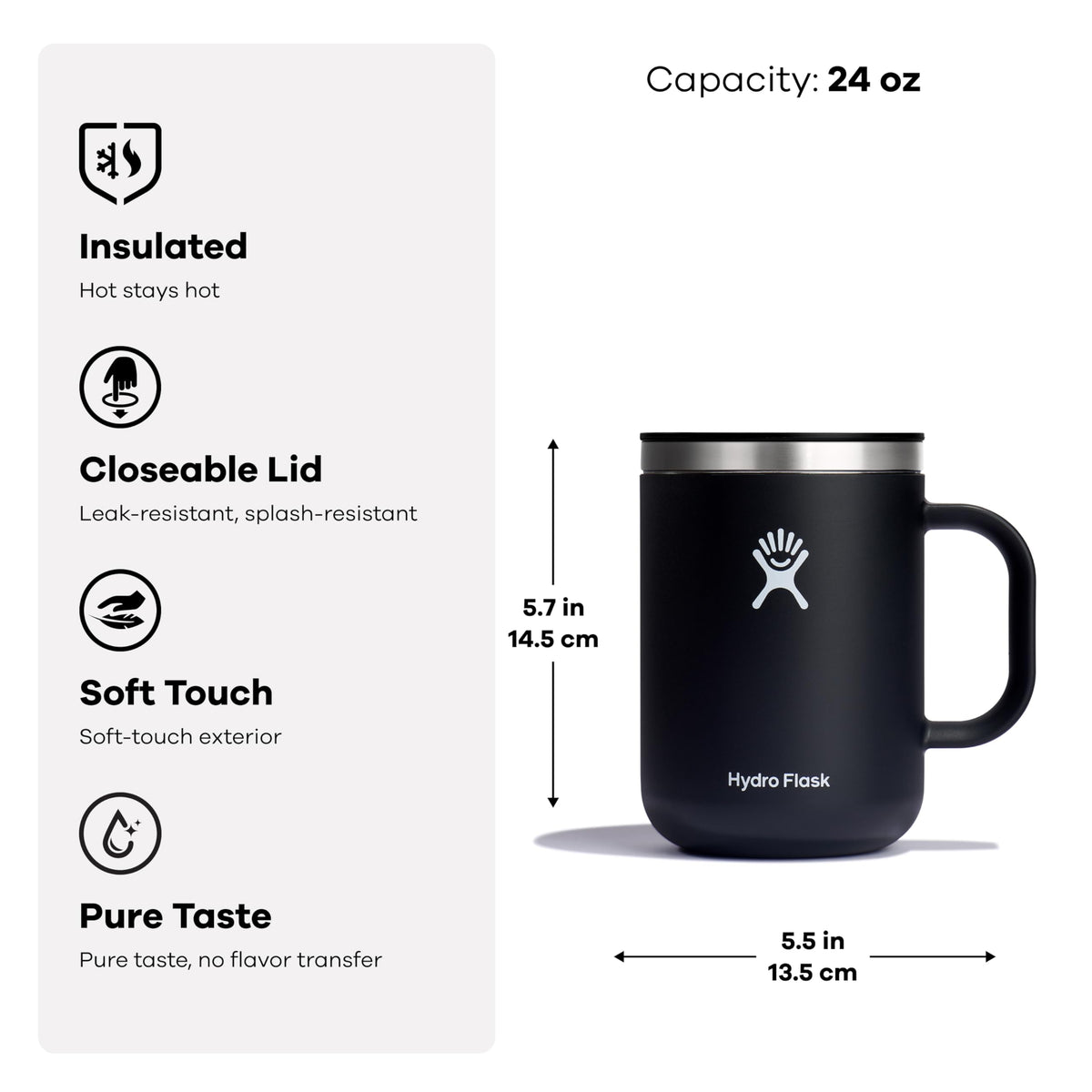 Insulated Stainless Steel Travel Mug 24 Oz S92795
