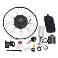 48V 1500W 700C Rear Wheel Electric Bike Conversion Kit with LCD Display V9517
