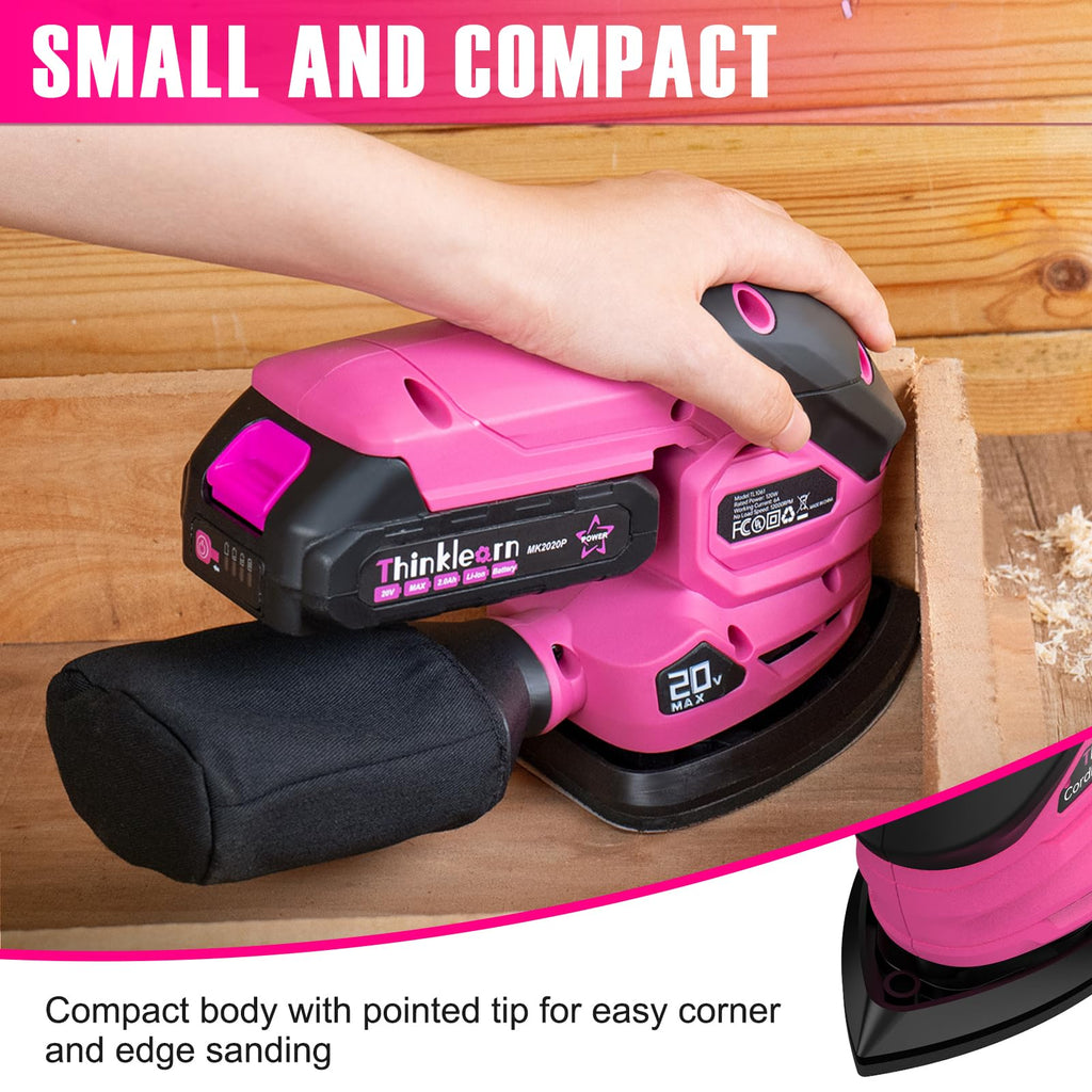 Cordless Detail Sander V8163