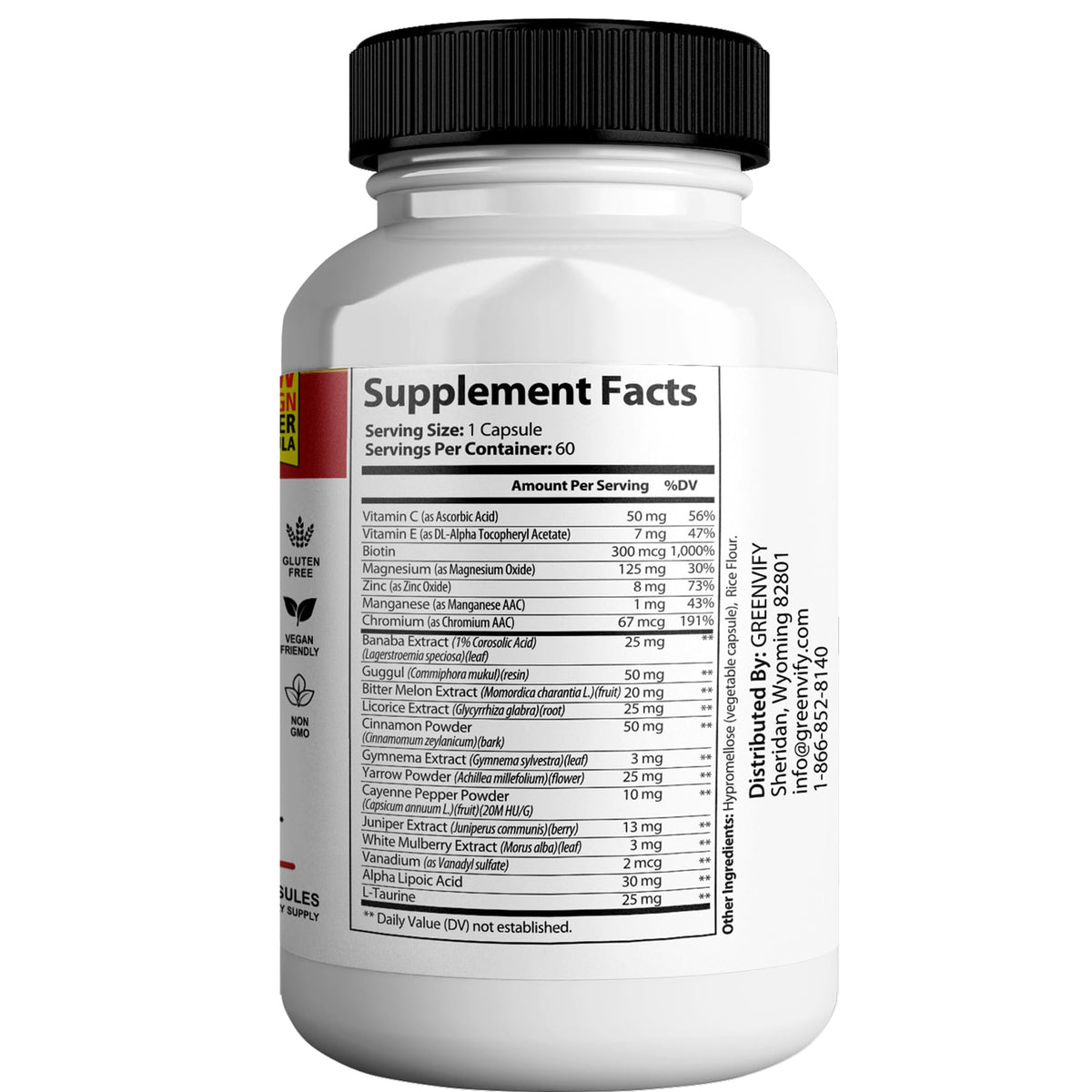 60 Capsules Glycogen Support U9452