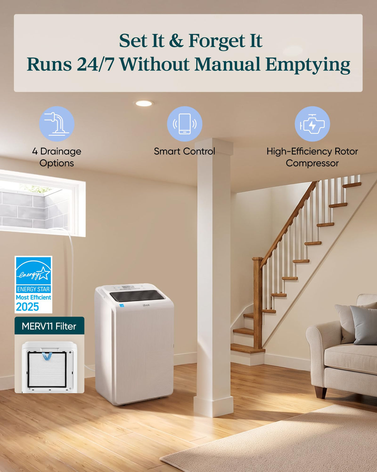 Dehumidifier with Pump Y3942