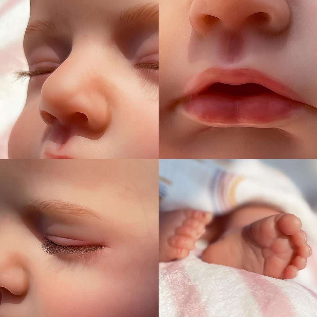 20 Inch Realistic Sleeping Newborn Baby Doll N18470