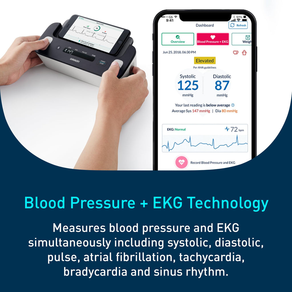Blood Pressure Monitor + EKG E7978