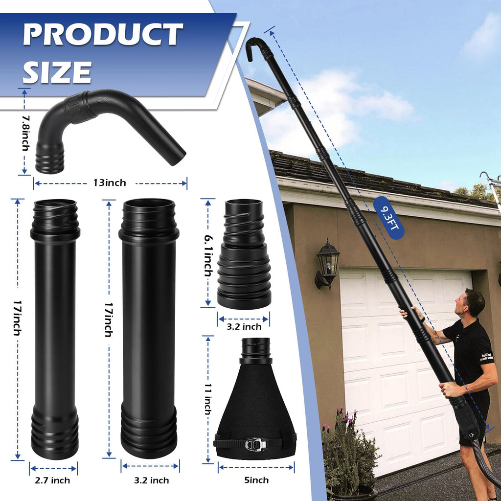Universal Gutter Cleaning Tools for Leaf Blowers D58183