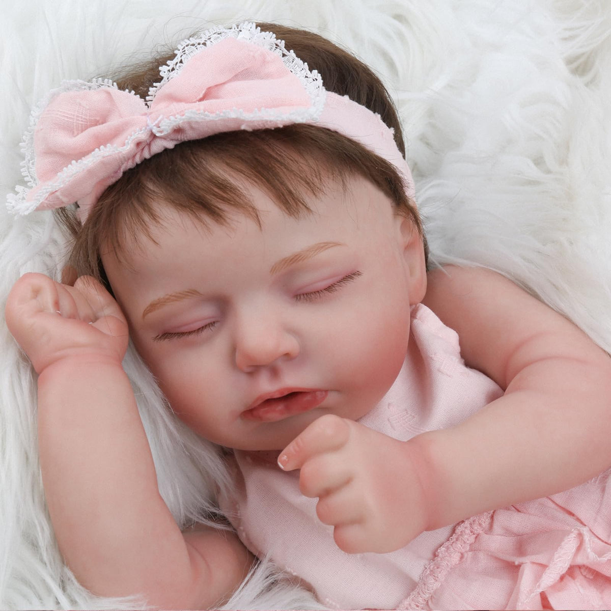 20 Inch Realistic Sleeping Newborn Baby Doll N18470