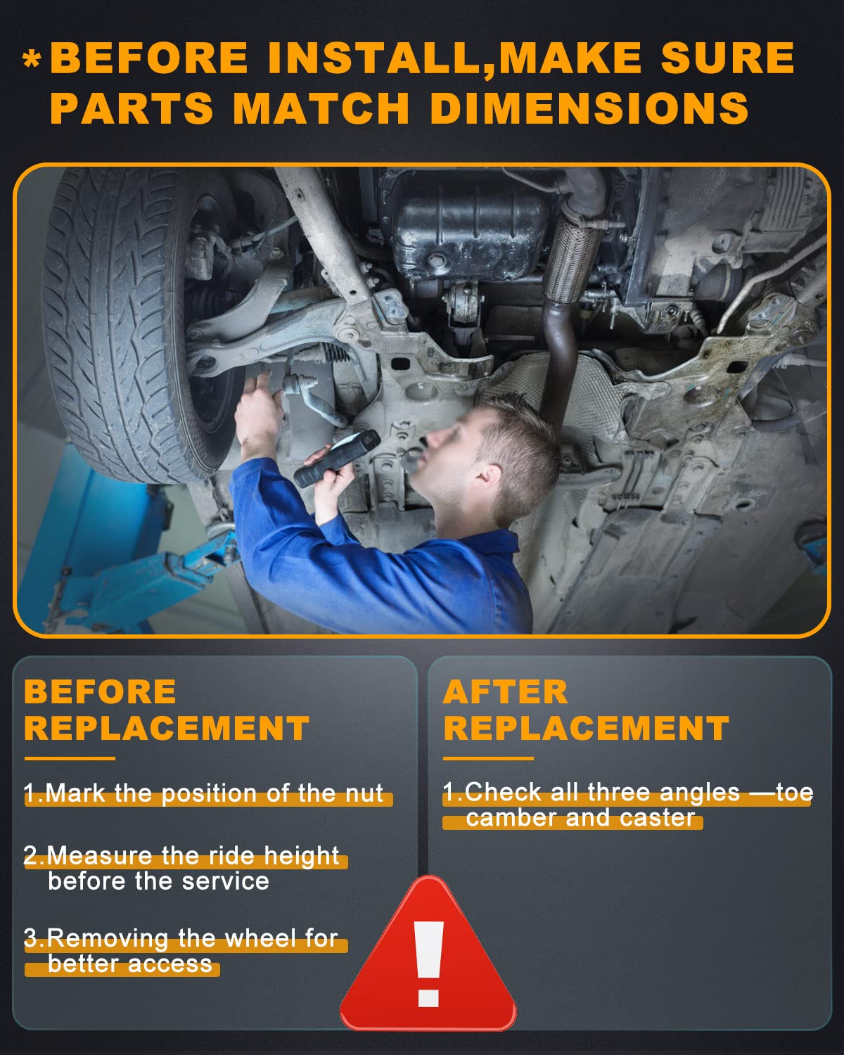 Suspension Kit Control Arm Replacement P96024