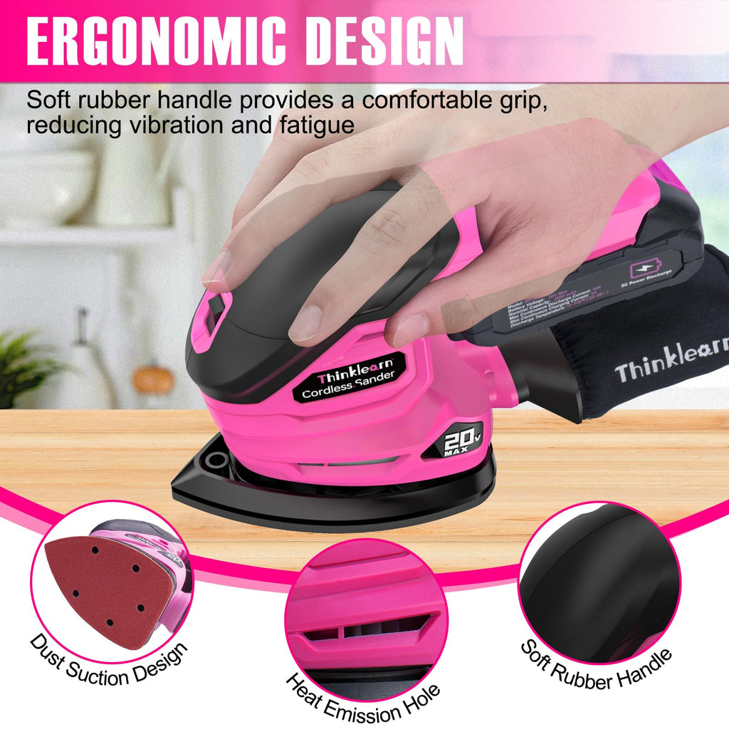Cordless Detail Sander V8163