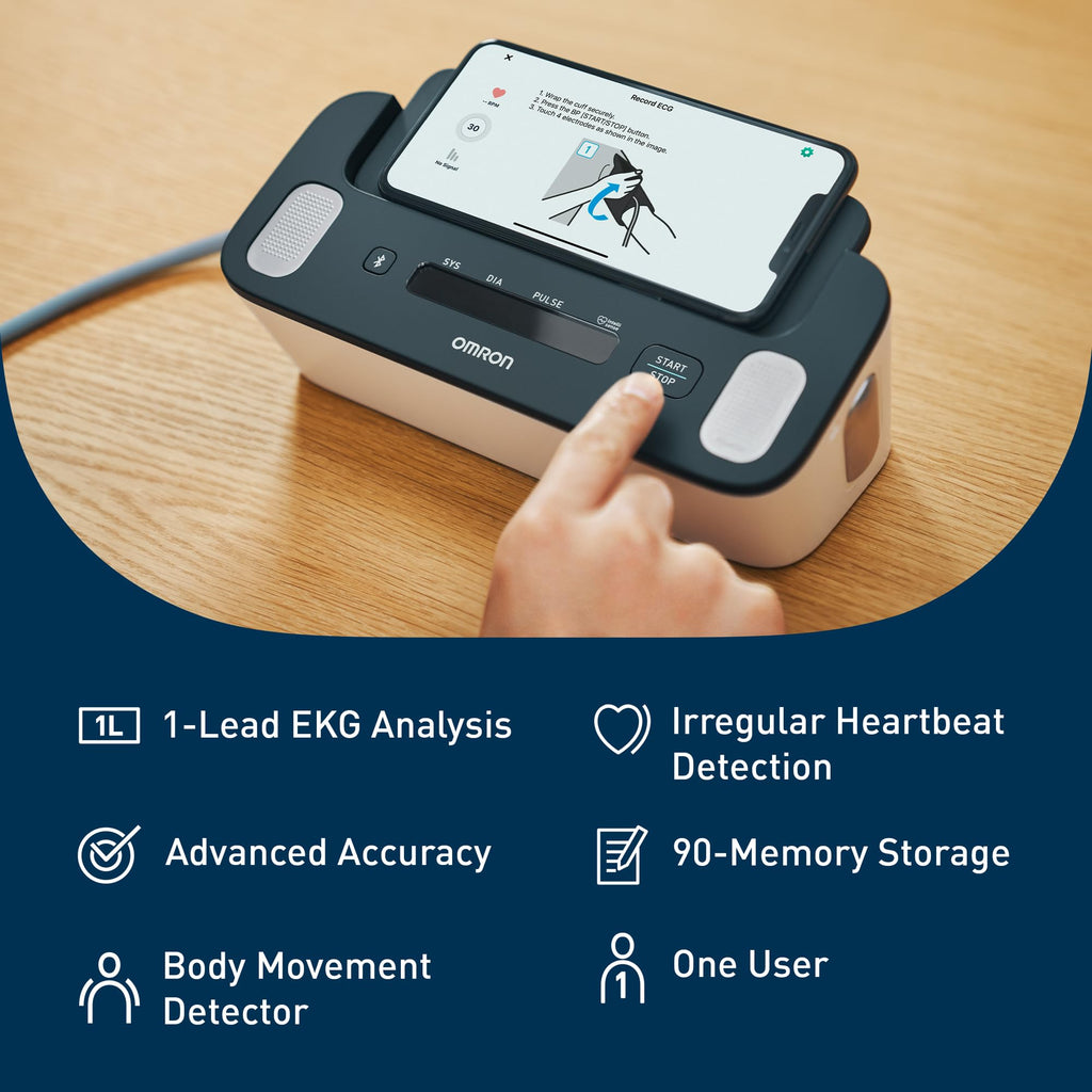 Blood Pressure Monitor + EKG E7978