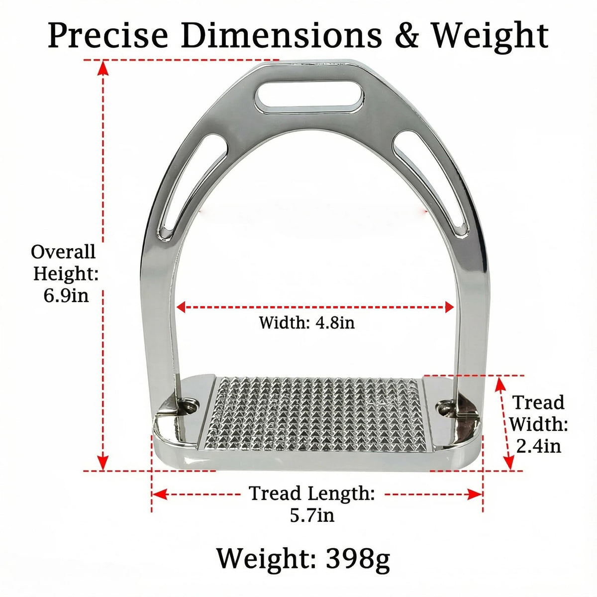 Lightweight English Stirrups K2928