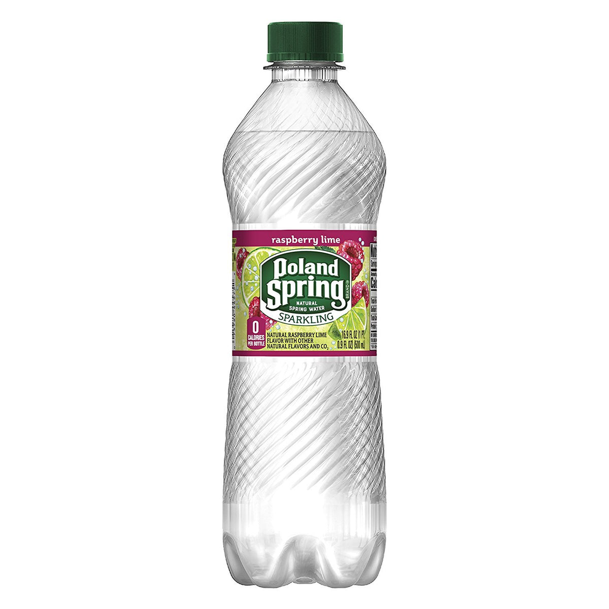 Sparkling Spring Water Raspberry Lime 16.9 Ounce Pack of 8 X20744