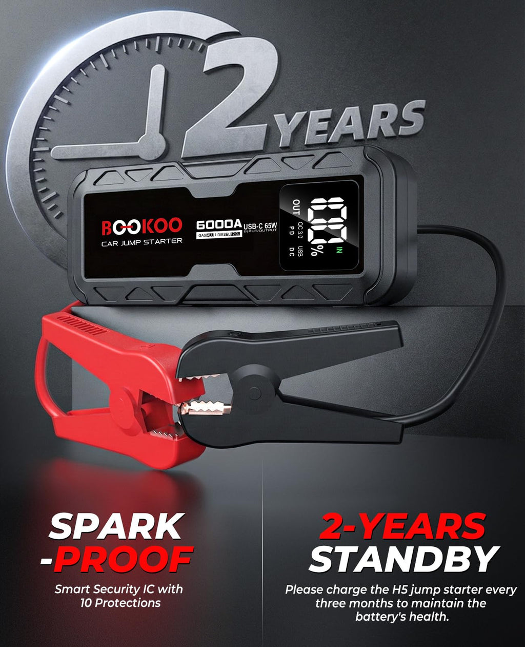 12V Jump Starter T120376