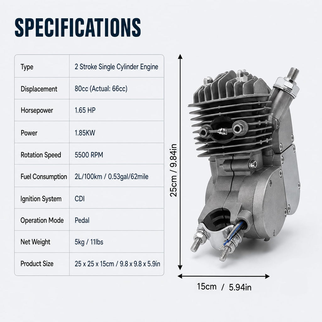 2 Stroke Bicycle Engine Kit S8354