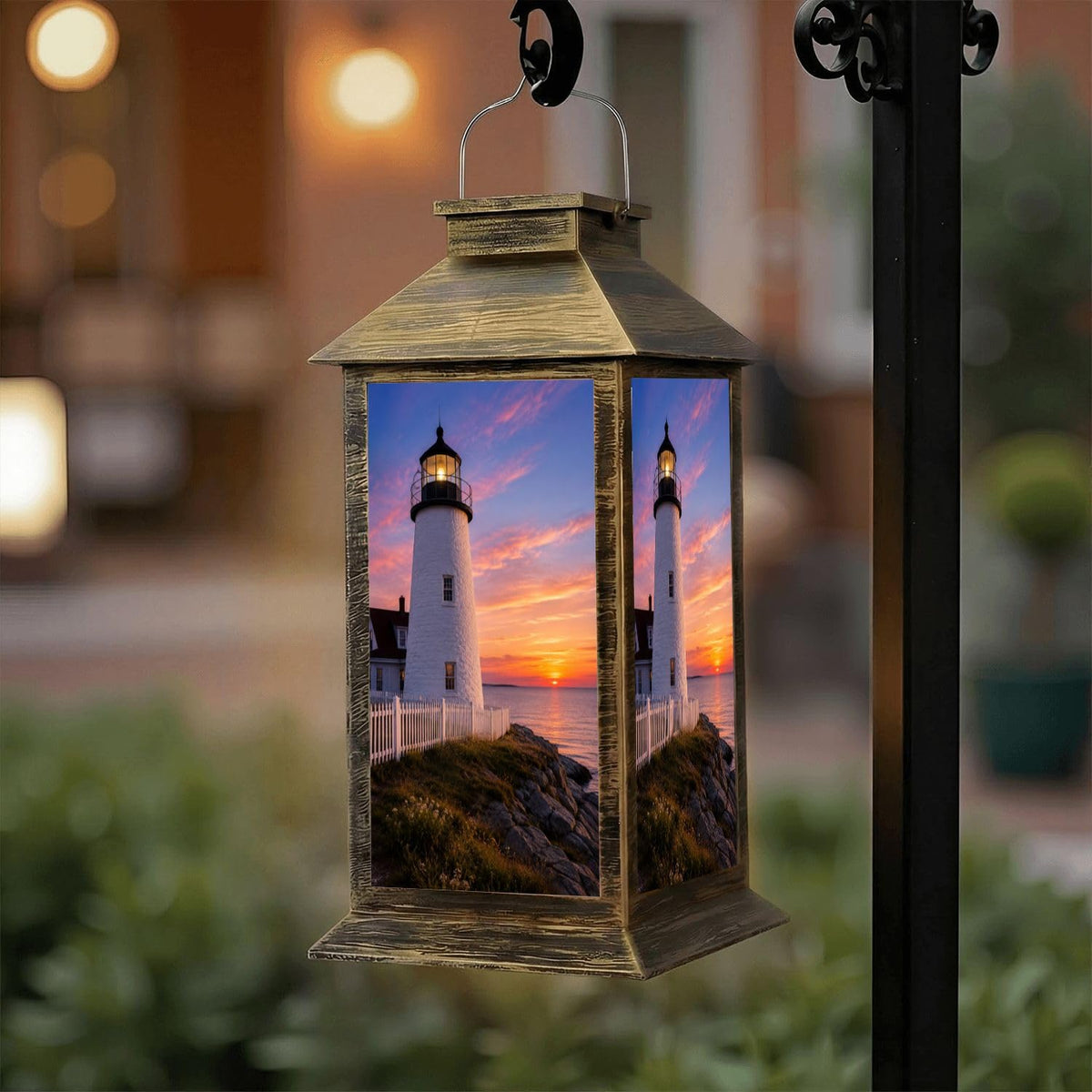 Solar Lantern Outdoor Waterproof LED Hanging Solar Lights Q649