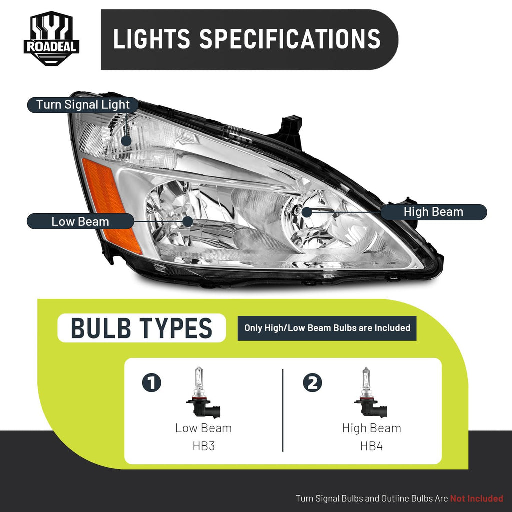 Headlights for Honda Accord X688280