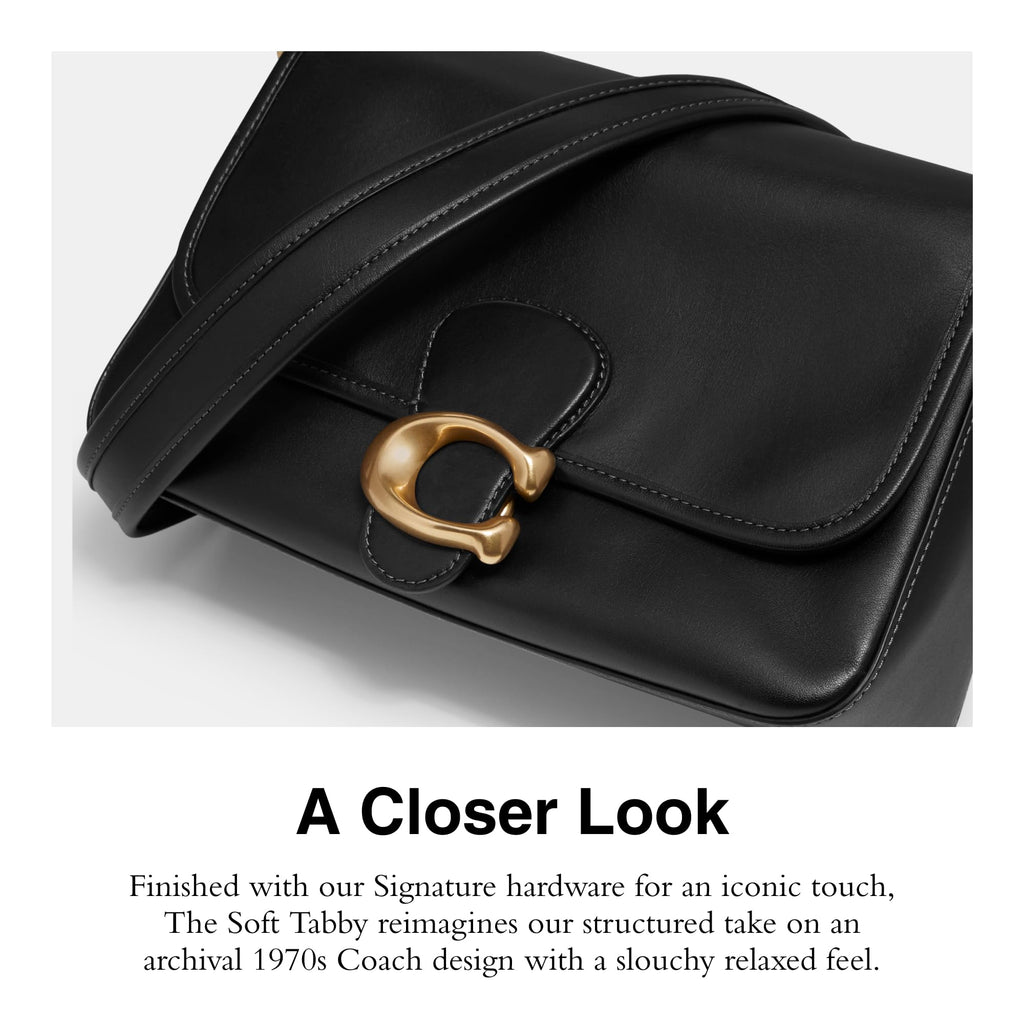 Soft Calf Leather Shoulder Bag E5032