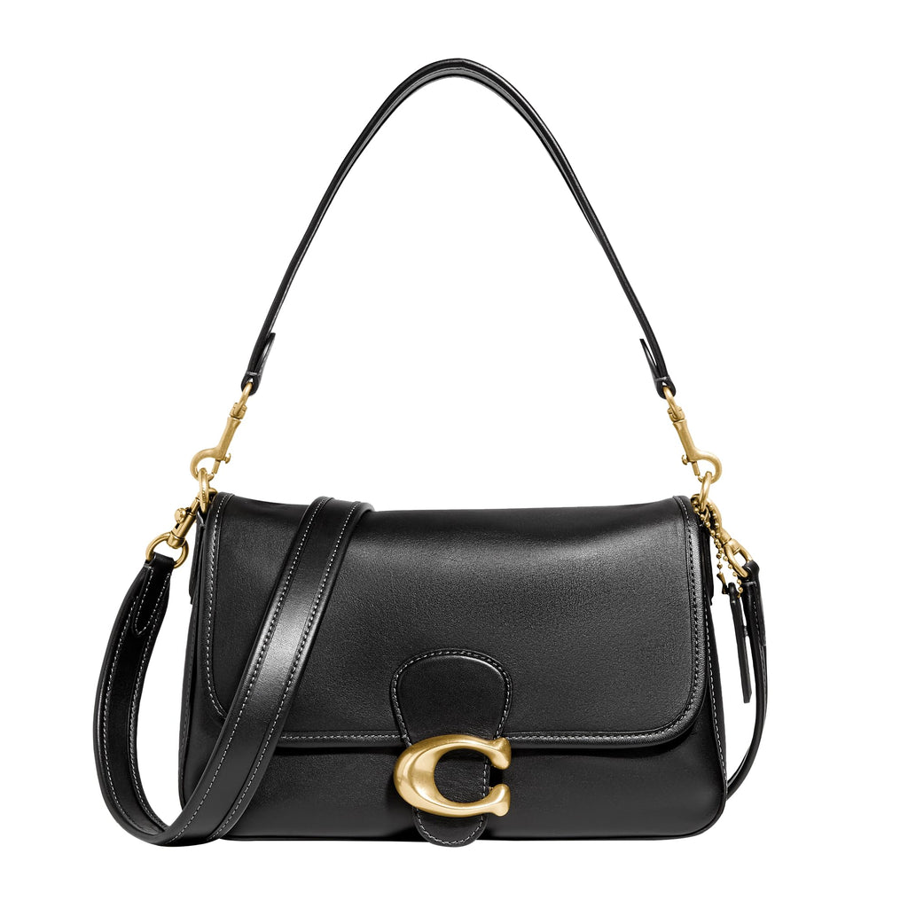 Soft Calf Leather Shoulder Bag E5032