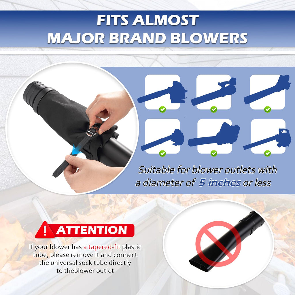 Universal Gutter Cleaning Tools for Leaf Blowers D58183