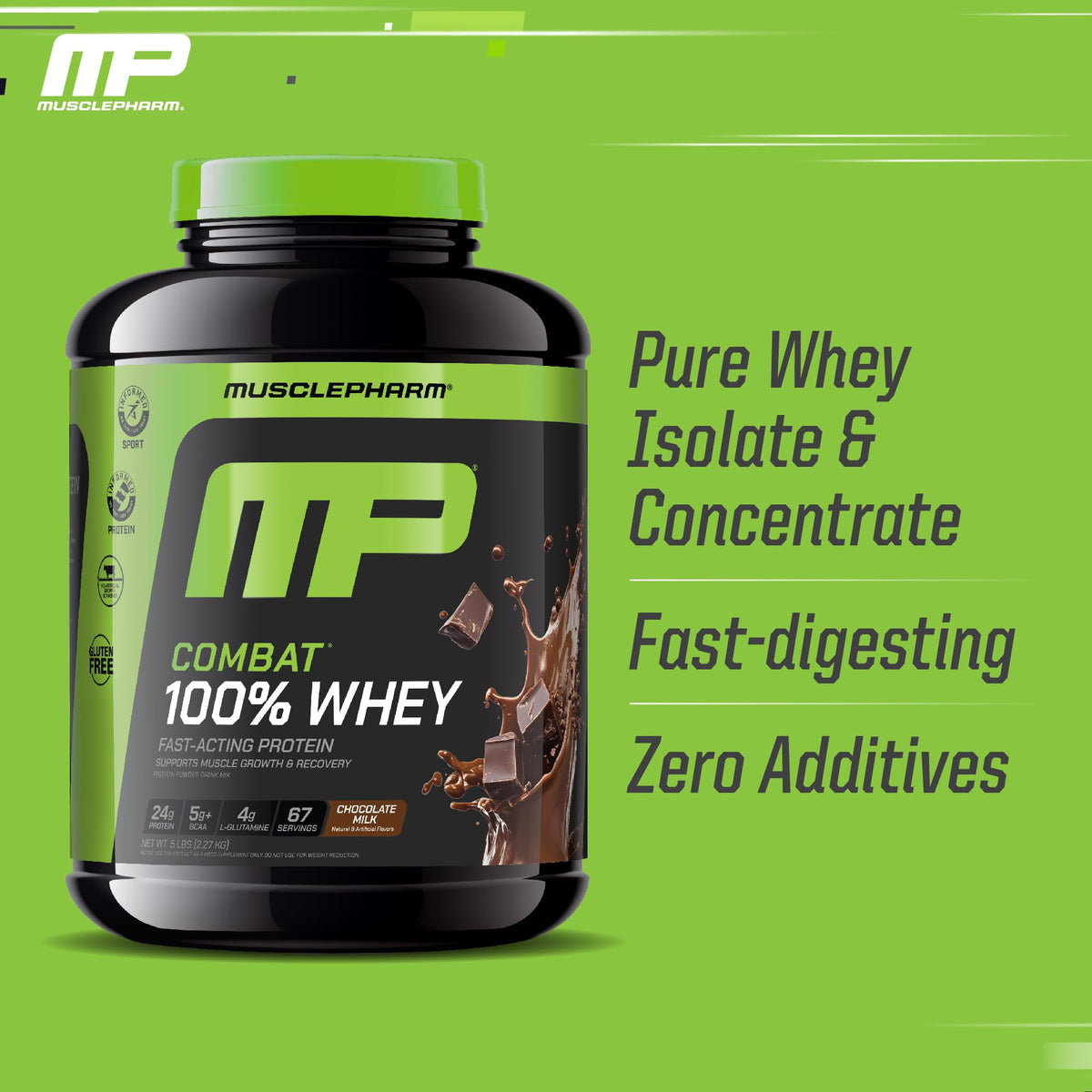 Chocolate Milk Whey Protein Powder 5 lb W51598